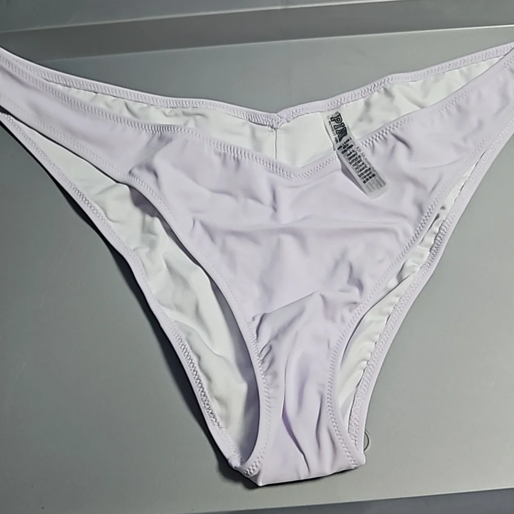 VICTORIA’S SECRET PINK BIKINI BOTTOM: PURPLE: NEW WITH TAGS: SIZE XXL